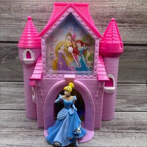 Disney Princess Castle Clock & Bank